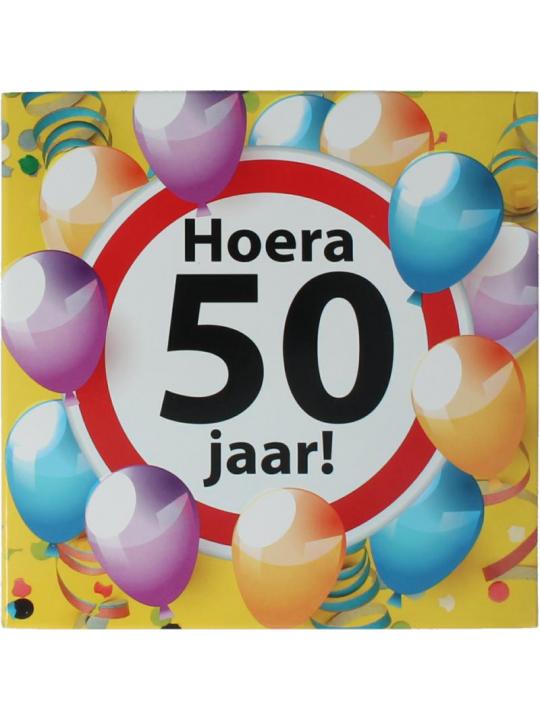 tablet hoera 50 jaar