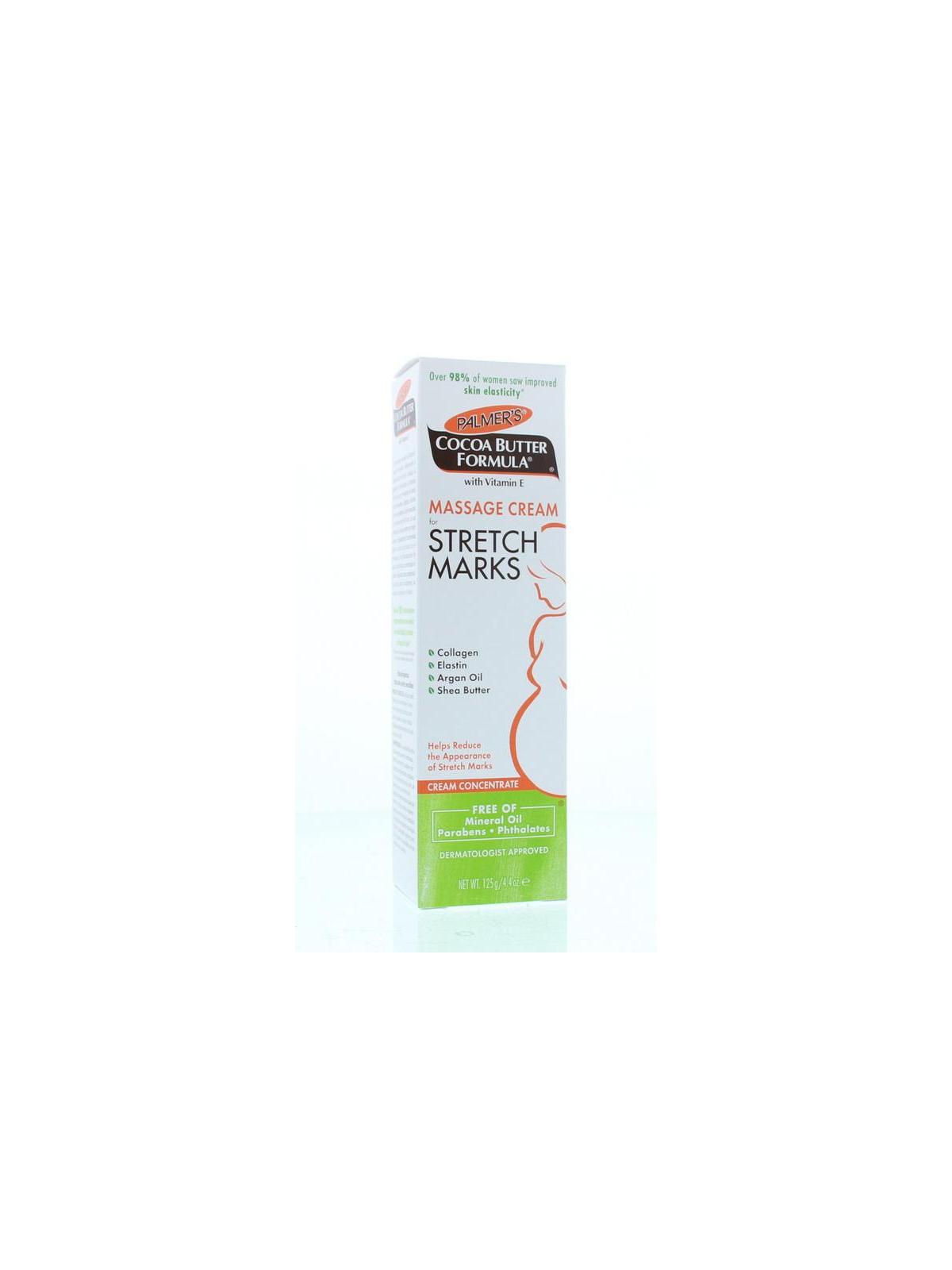 Cocoa body formula massage cream striae