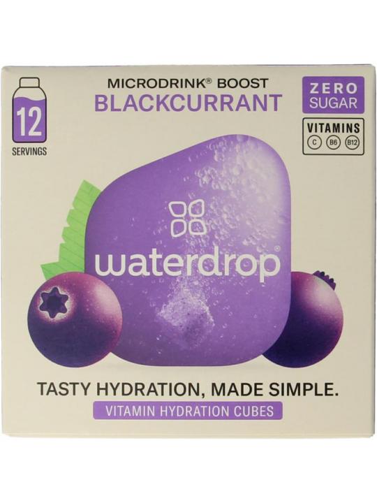 Microdrink boost blackcurrant bruistabletten