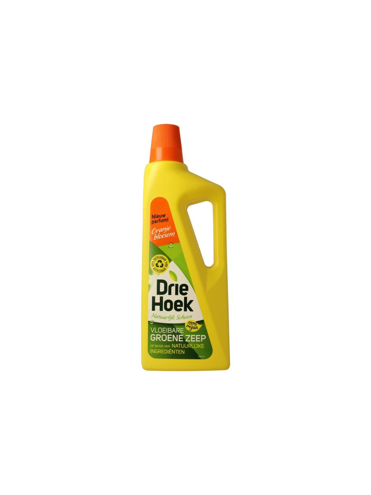 Vloeibare groene zeep oranjebloesem