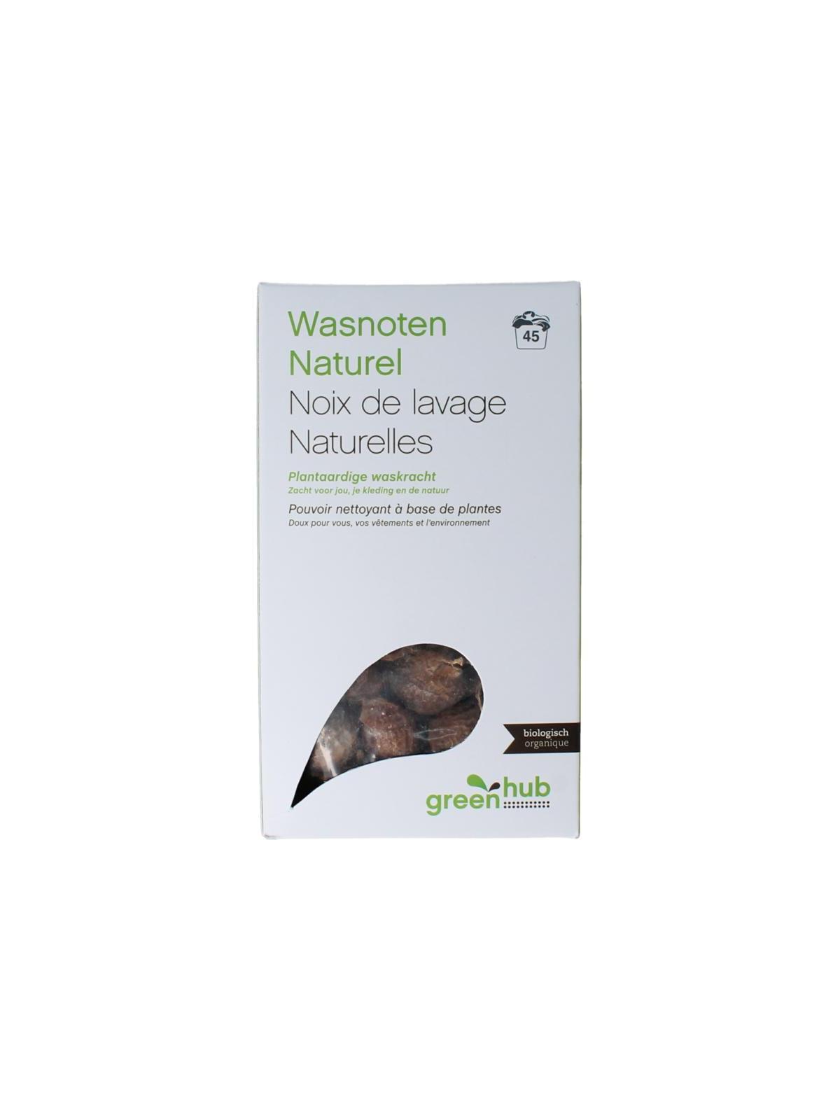 Wasnoten met waszakje katoen