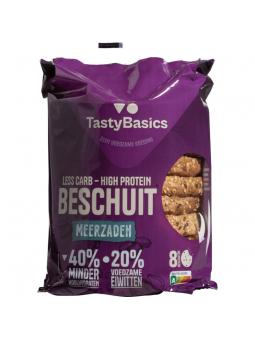 Less carb-high protein beschuit meergranen