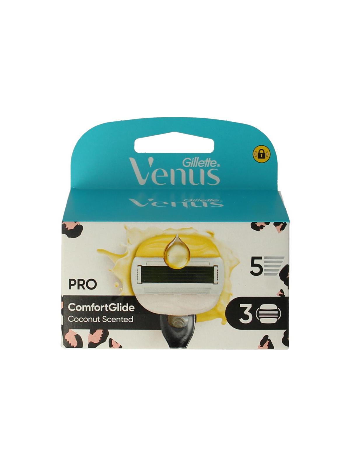 Venus comfortglide coconut leopard blades