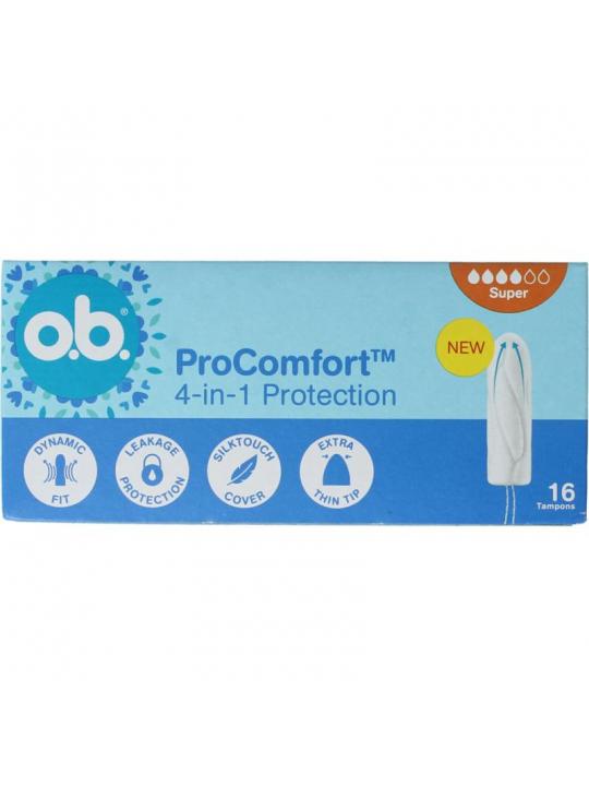 Tampons pro comfort advanced super