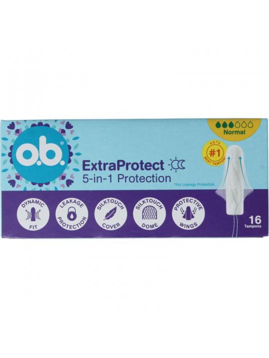 Tampons extra protect normal