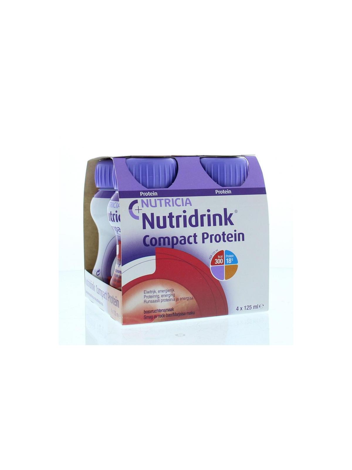 Compact protein rode vruchten 125 gram