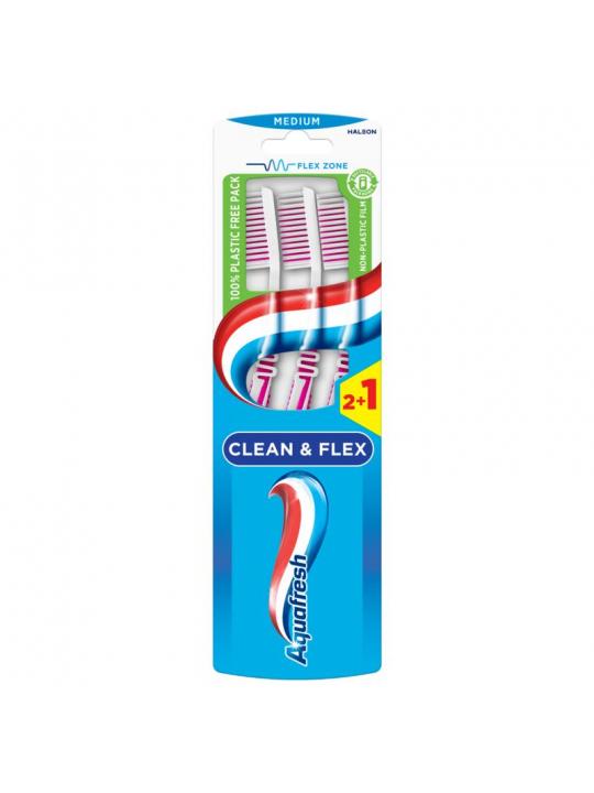 Tandenborstel clean & flex medium