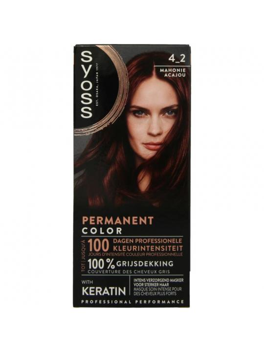 Color baseline 4-2 mahogany brown