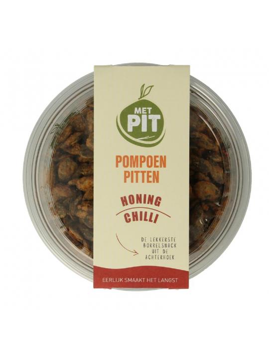 Pompoenpitten honing chili