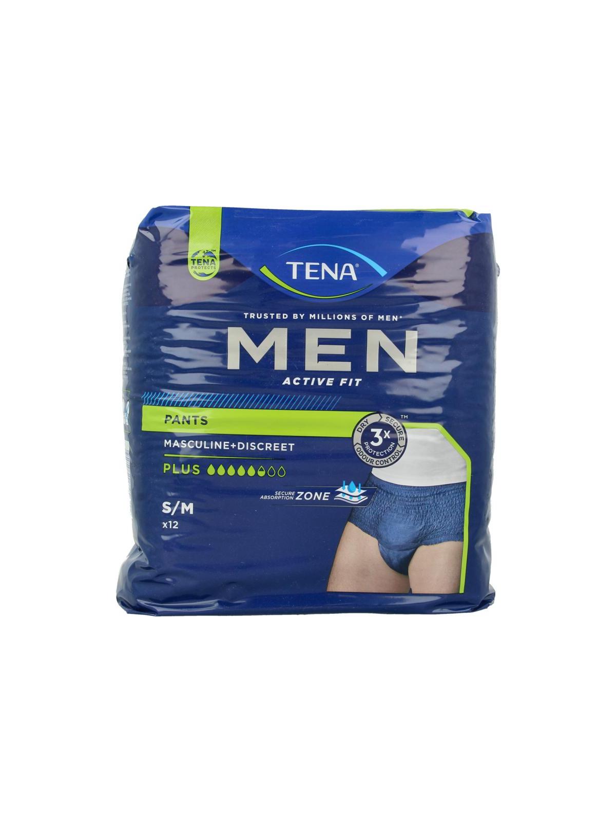 Men active fit pants plus S/M