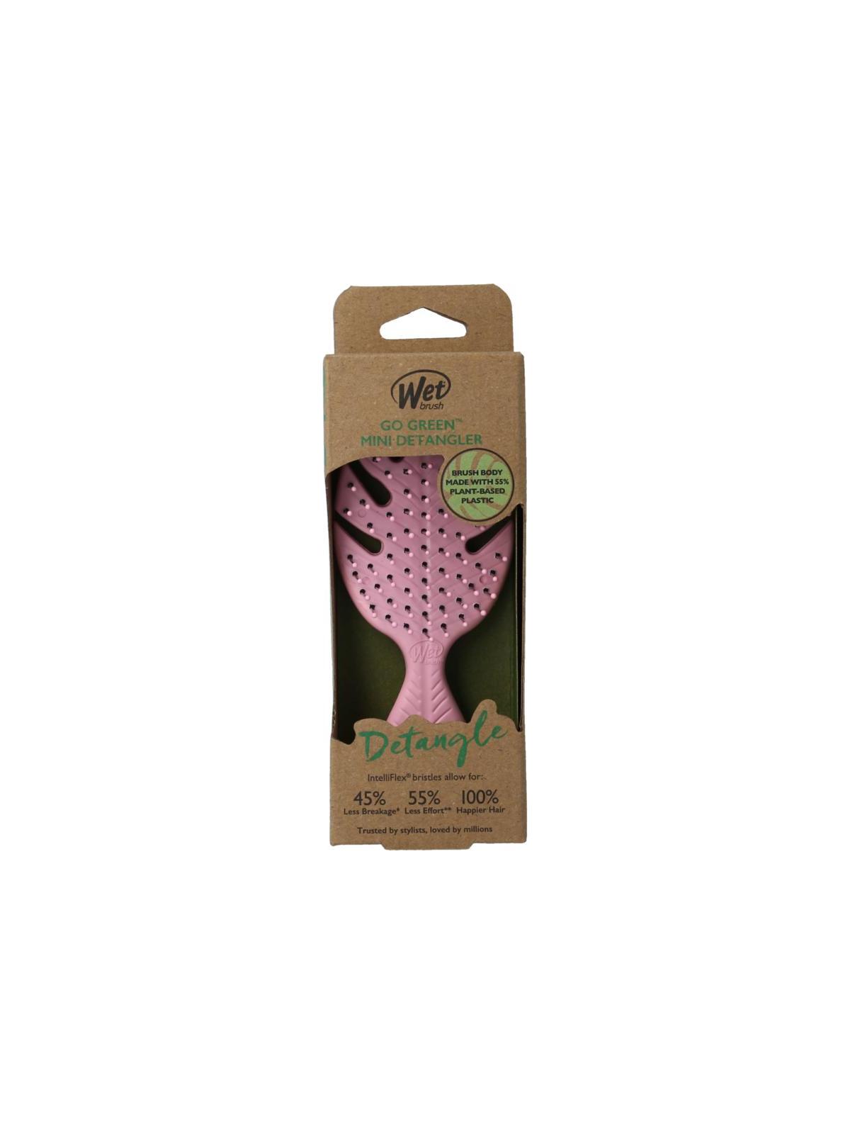 Go green detangler pink mini