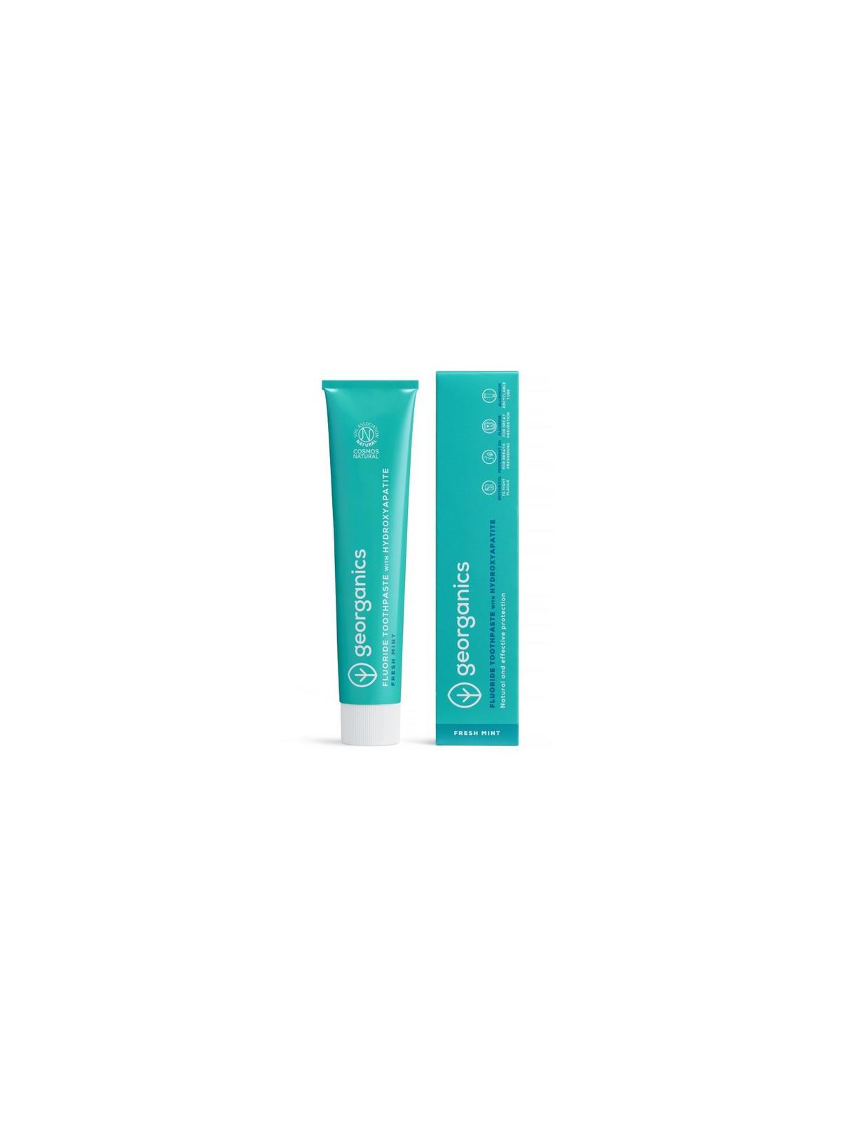 Toothpaste fluor fresh mint tube