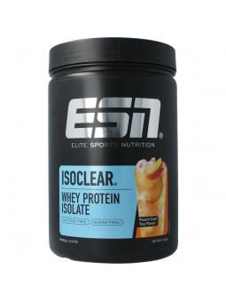 Isoclear whey isolate peach ice tea