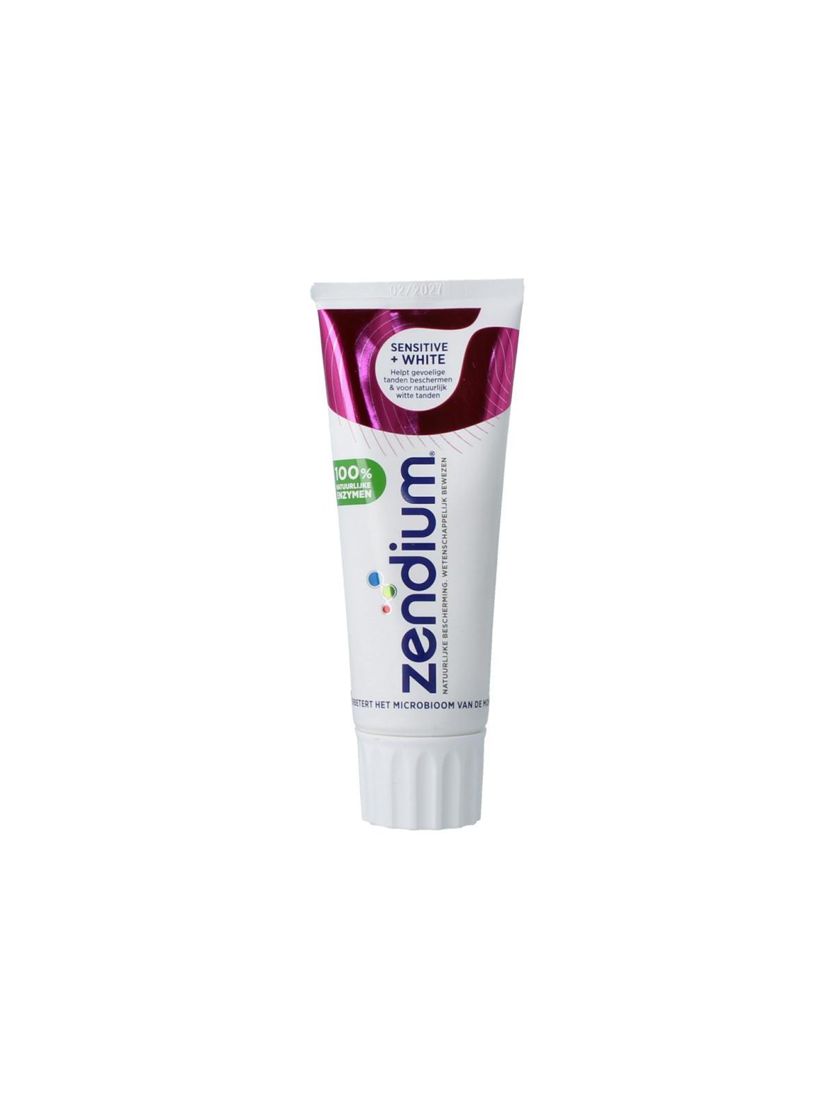 Tandpasta sensitive whitener