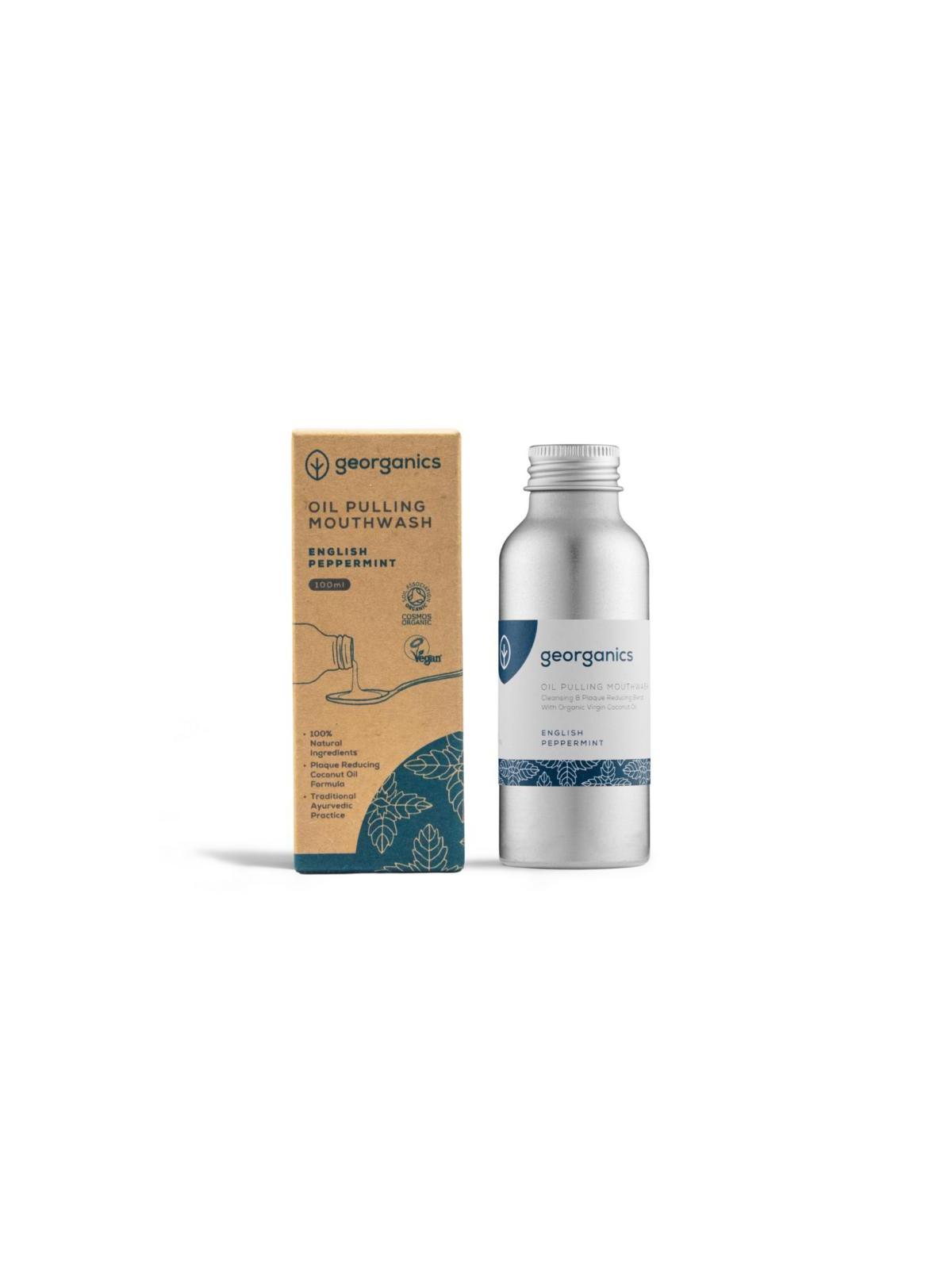 Mouthwash oilpulling english peppermint