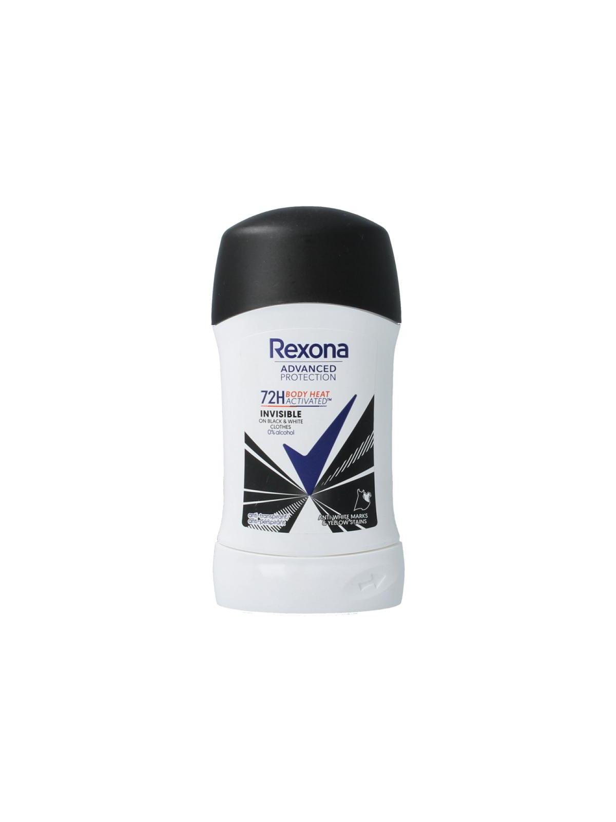 Deodorant stick woman invisible