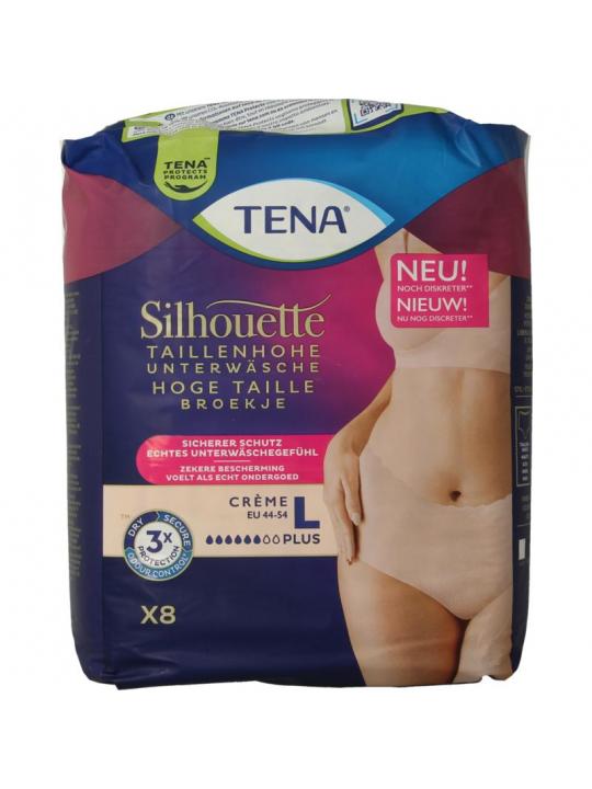 Silhouet plus high waist creme large