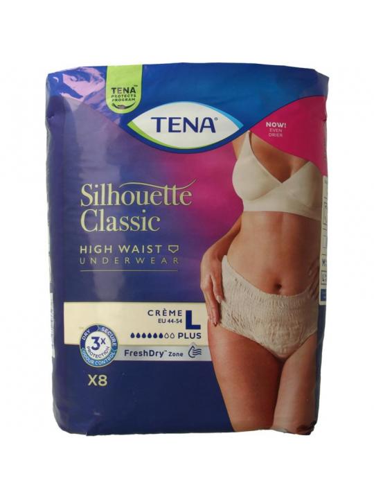 Silhouet plus high waist creme L