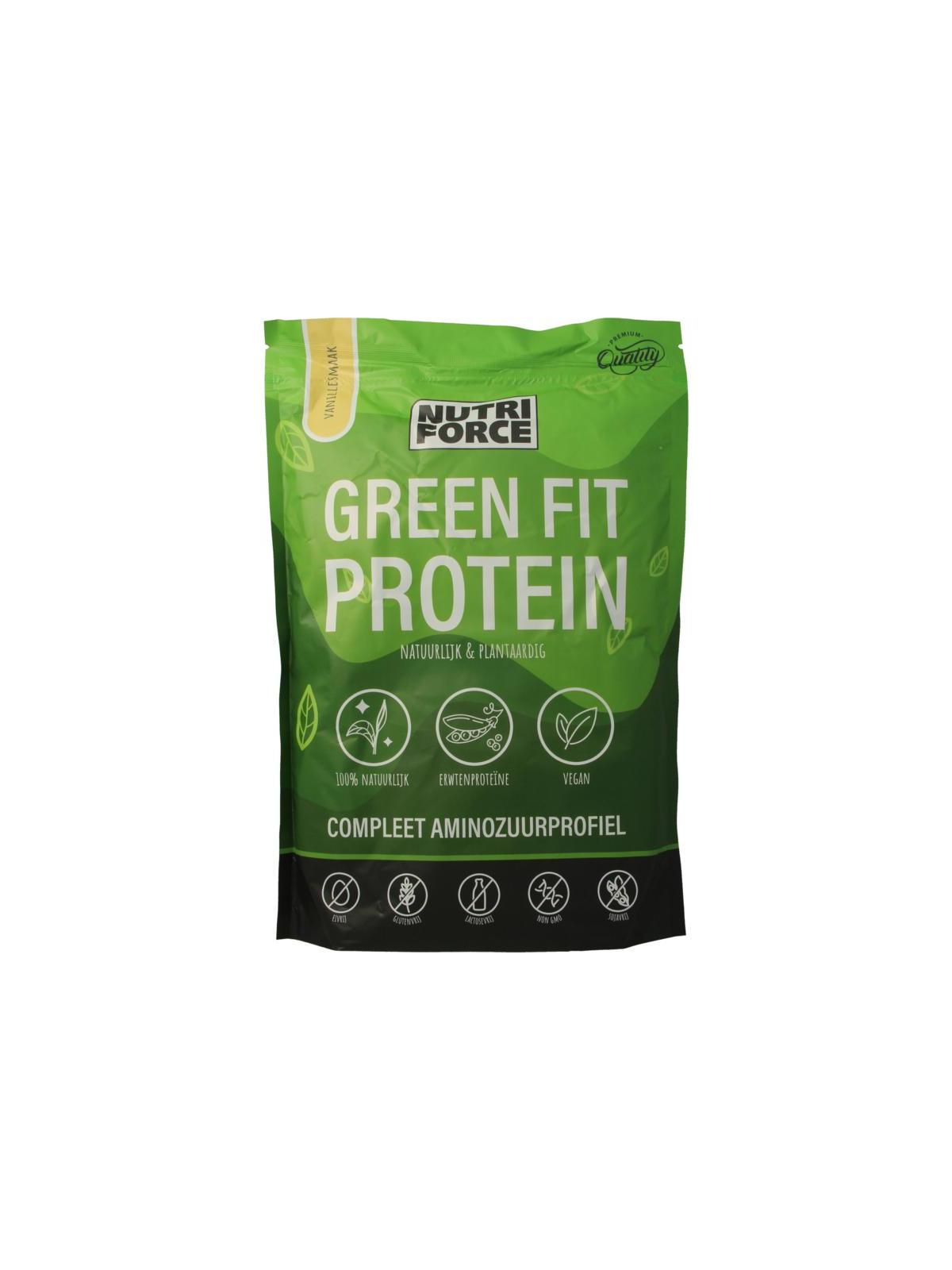 Green fit protein vanille