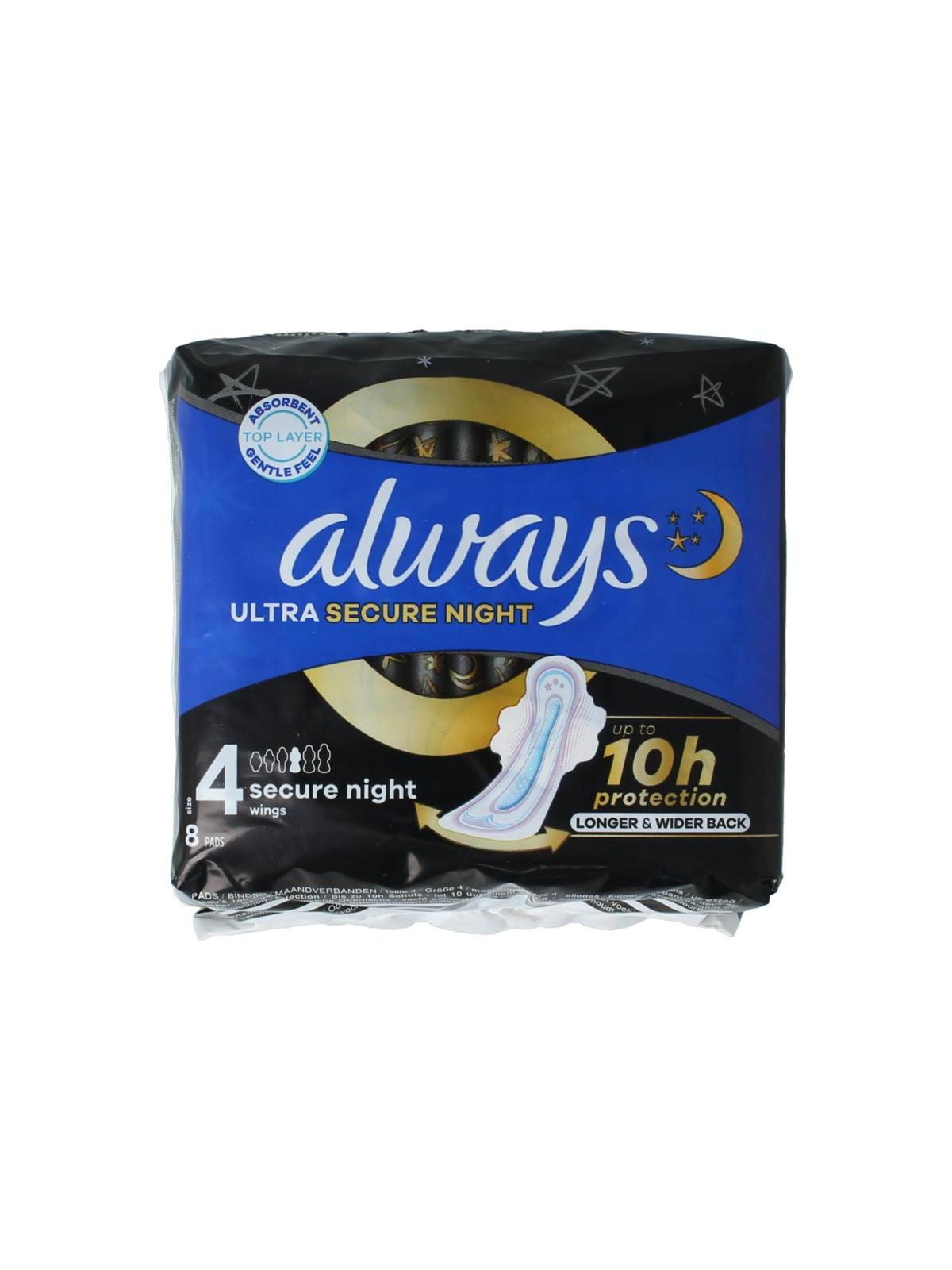 Maandverband ultra secure night