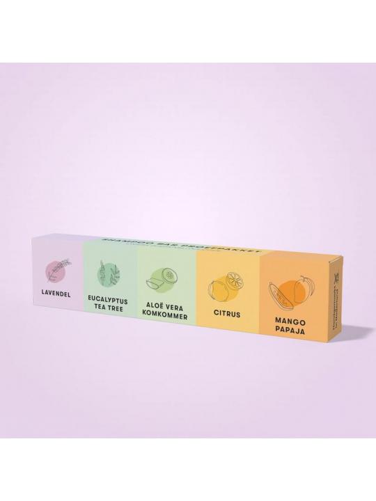 Shampoo bars proefpakket 5 x 12 gram