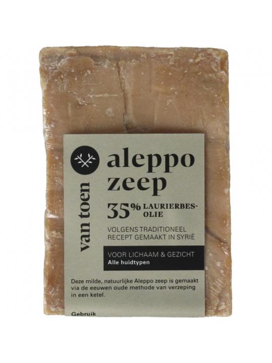 Aleppo zeep 35% laurierbesolie