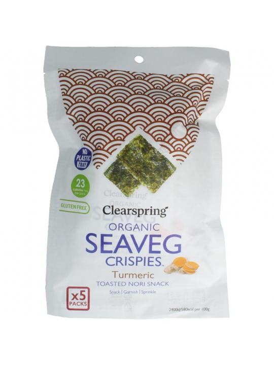 Seaveg - Crispies turmeric multipack bio