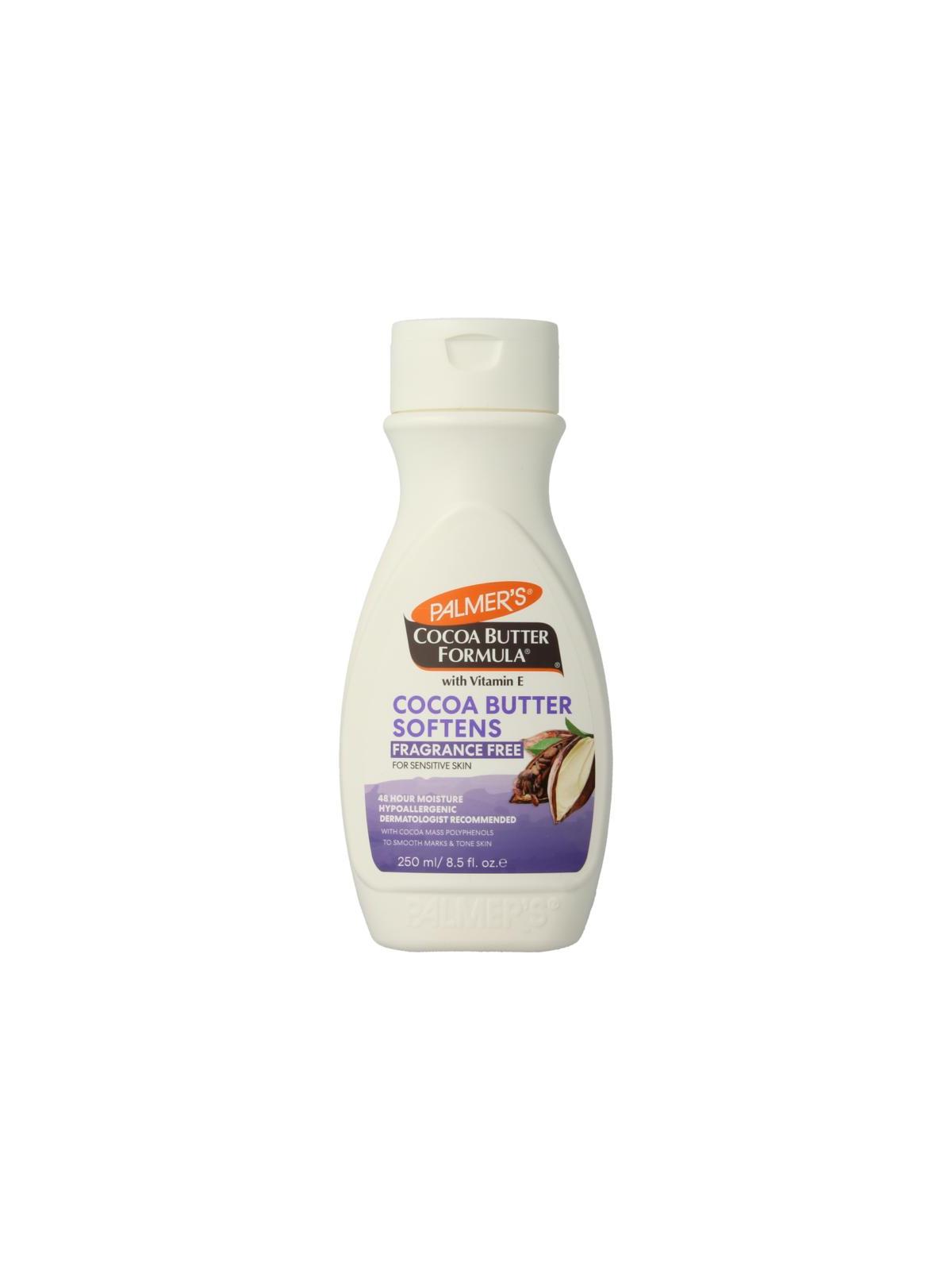 Cocoa butter formula lotion geurvrij