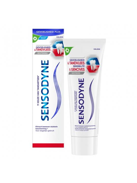 Tandpasta gevoeligheid & tandvlees whitening