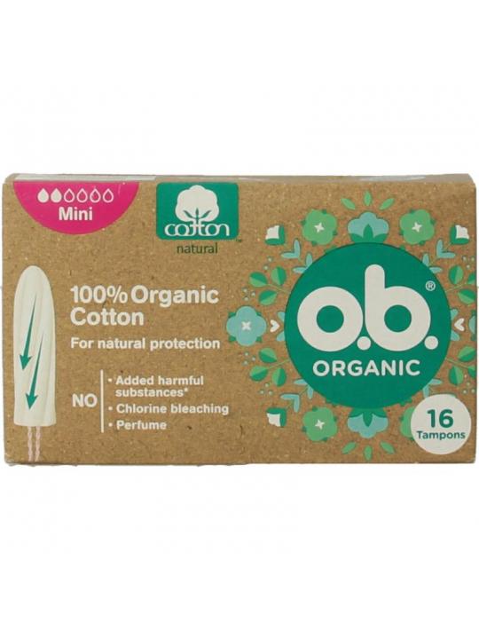 Tampons organic mini
