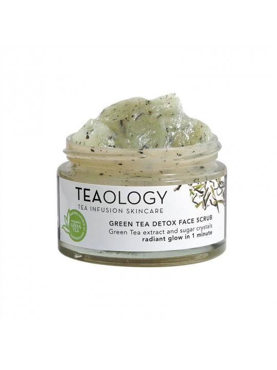 Green tea detox face scrub