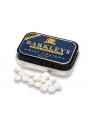 Liquorice pellets mint coated