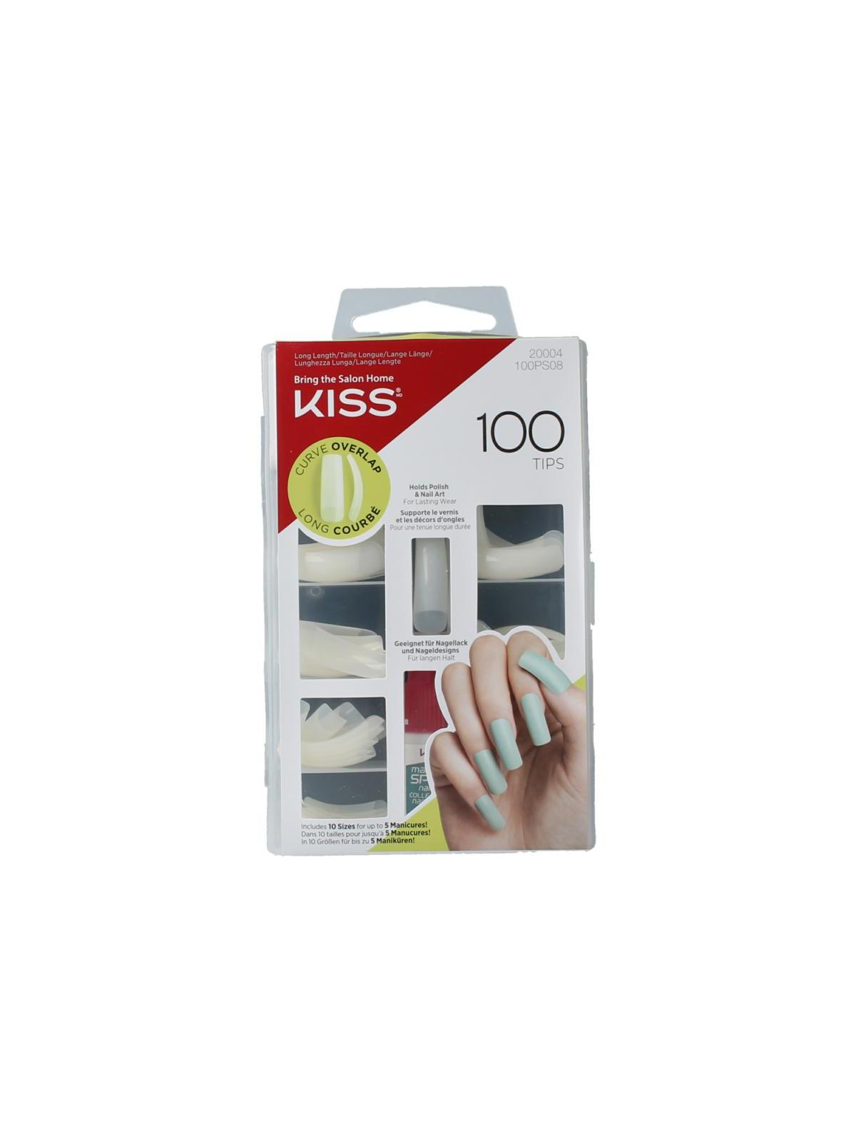 Nageltips en lijm overlap
