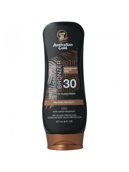 Lotion bronzer SPF30