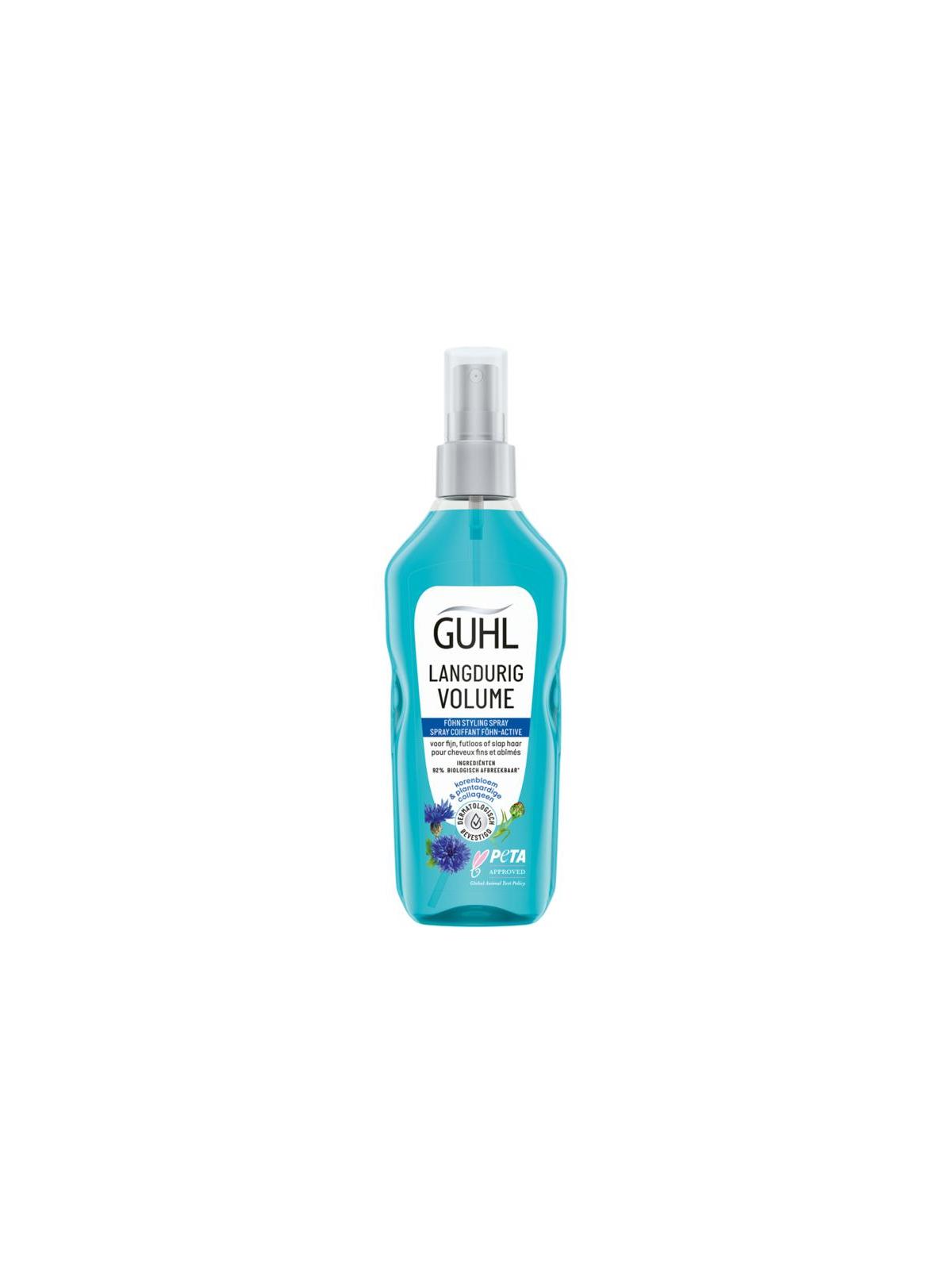 Langdurig volume fohn-active styling spray