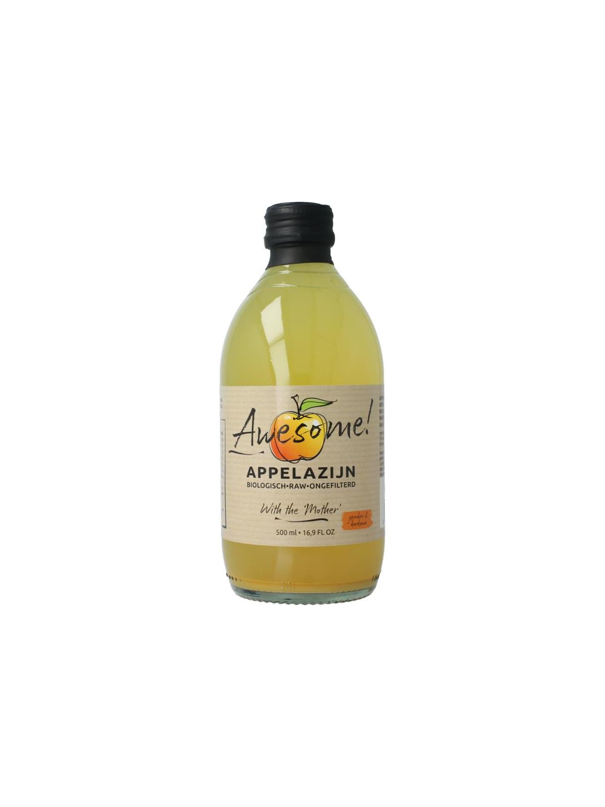 Appelazijn gember curcuma bio