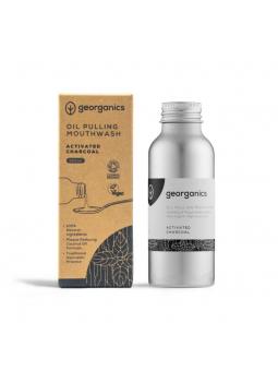 Mouthwater oilpulling activated charcoal