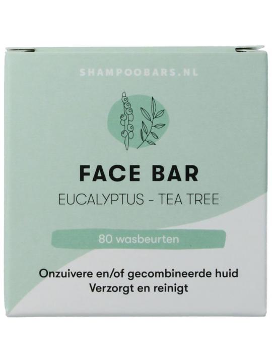 Face bar eucalyptus & tea tree