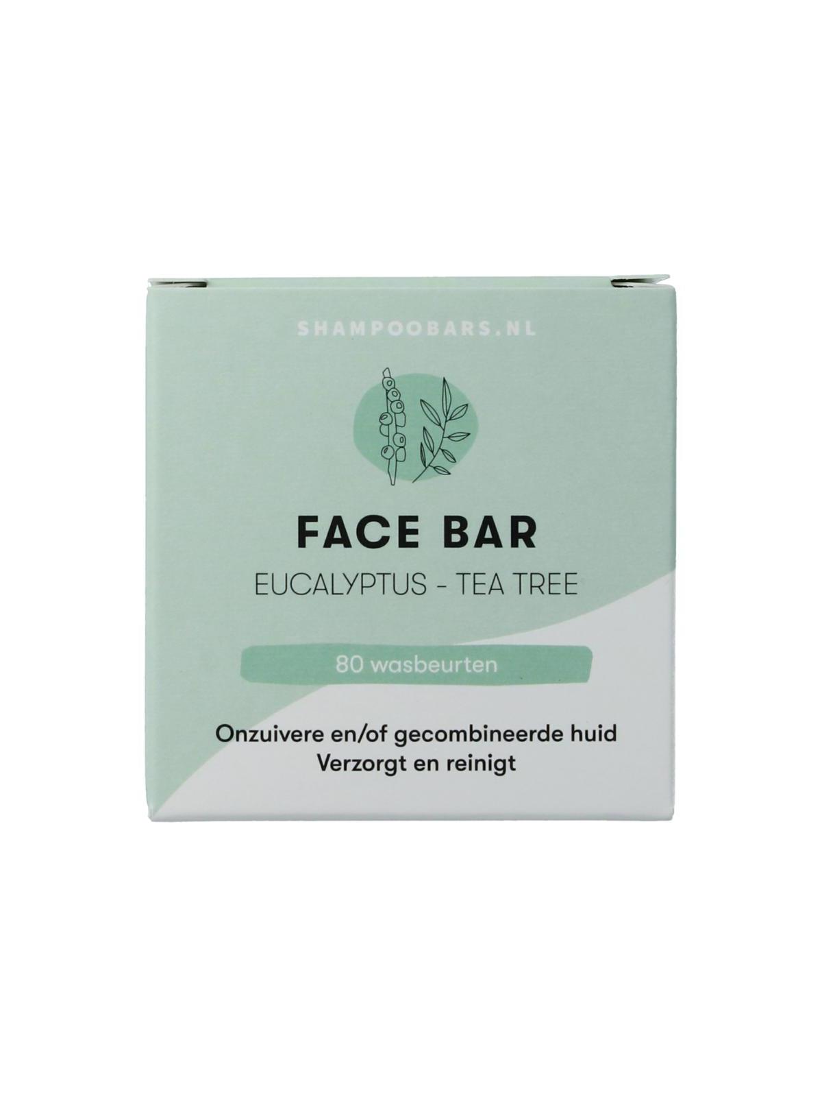 Face bar eucalyptus & tea tree