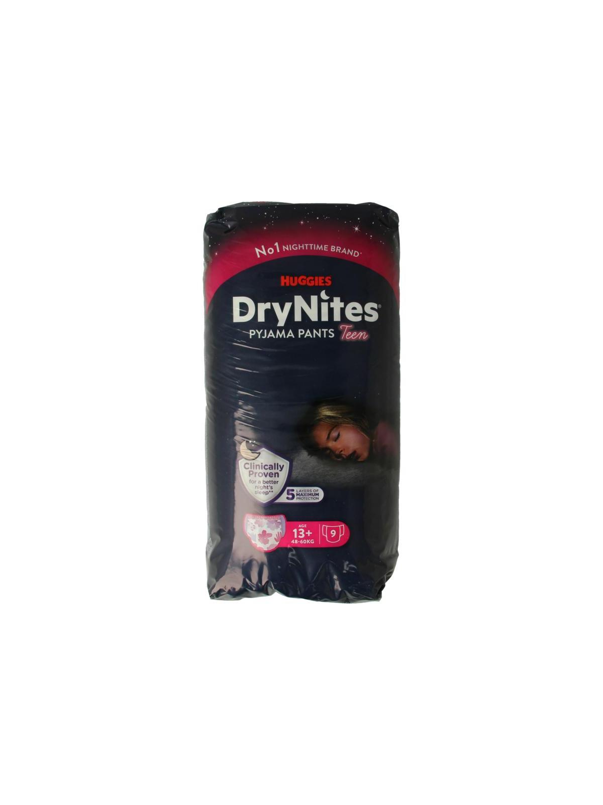 Drynites teen 13+kg girl