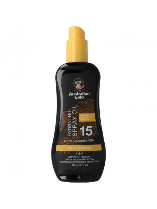 Spray oil SPF15