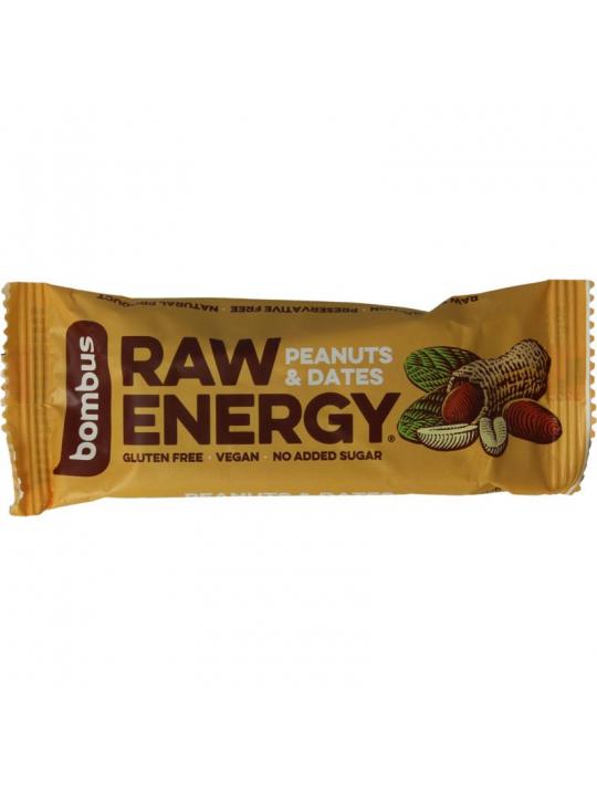 Raw energy bar peanut & dates