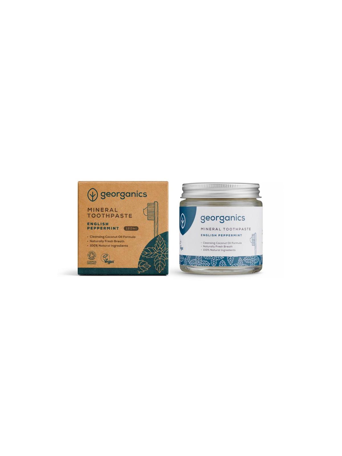 Toothpaste mineral-rich english peppermint