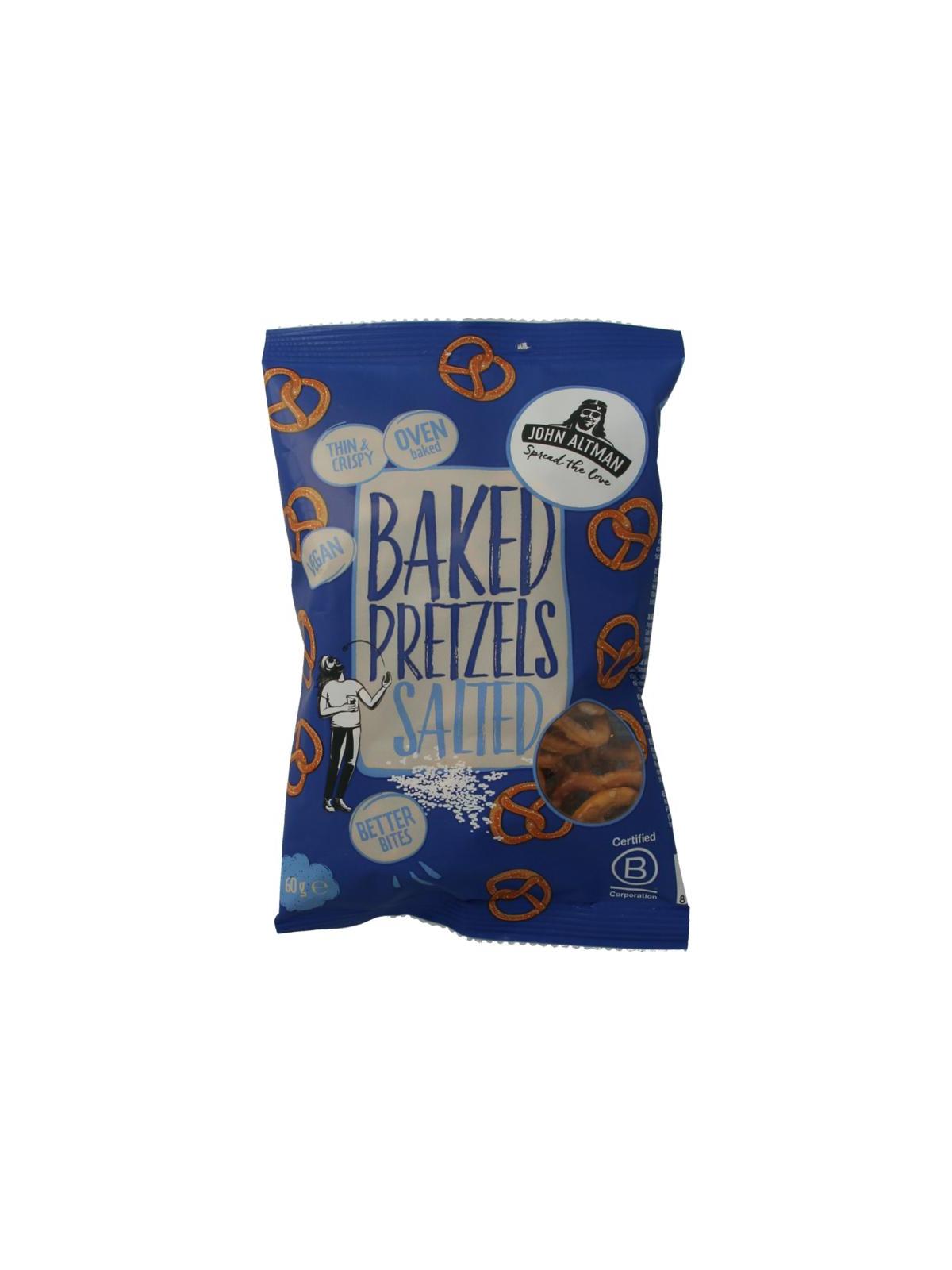 Baked pretzels sea salt mini