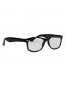 Leesbril wayfarer glans zwart +1.50