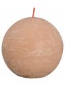 Rustiek bolkaars shine 76 misty pink