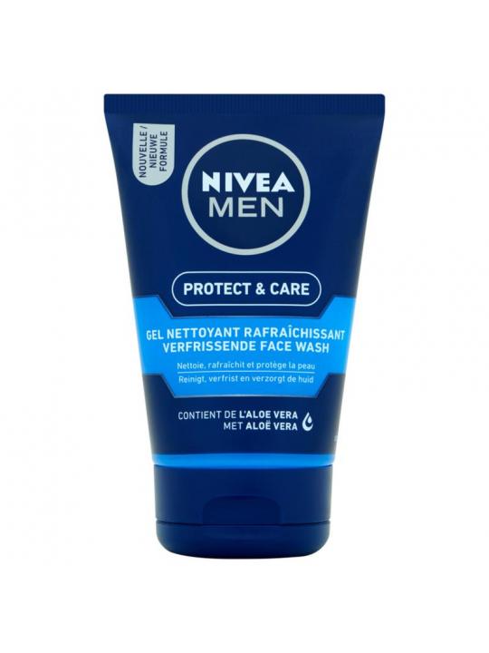 Men deep clean face wash