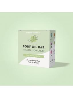 Body oil bar aloe vera & komkommer