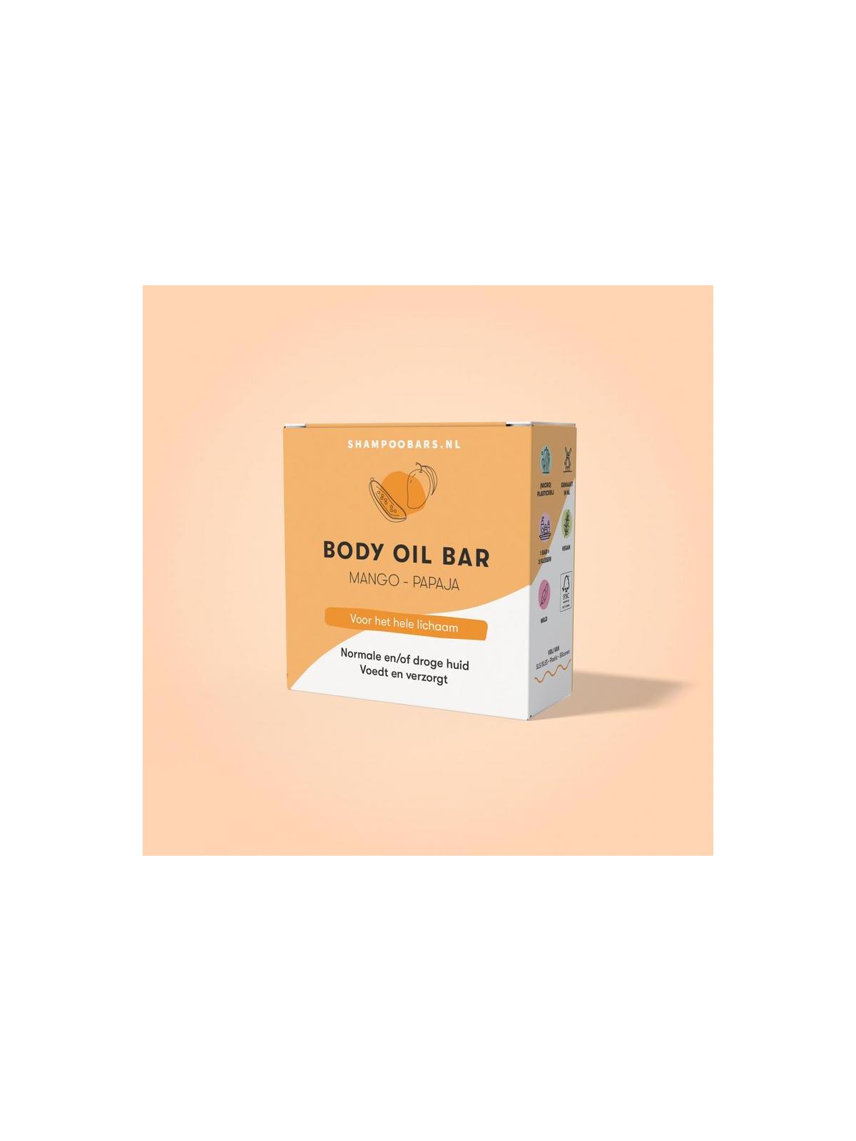 Body oil bar mango & papaja