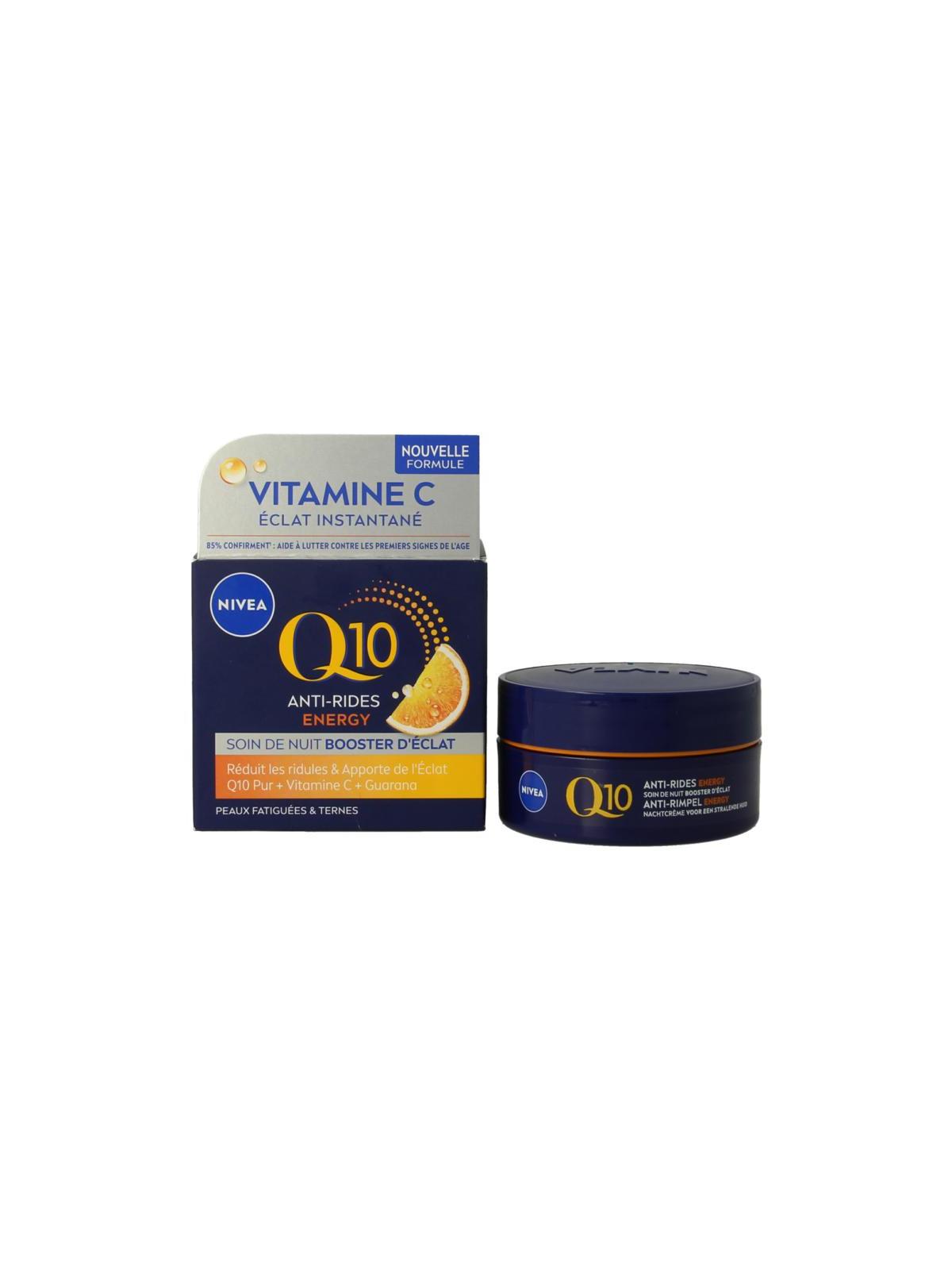 Q10 energy nachtcreme anti rimpel